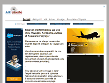 Tablet Screenshot of air-liberte.fr